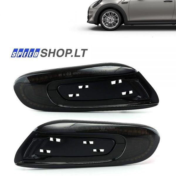 MINI COOPER F55 F56 F57 tamsinti Led posūkiai